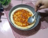 Foto langkah ke 5 dari resep Pizza teflon empuk takaran sendok|tanpa telur.