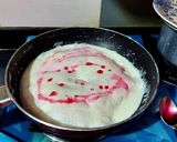 A picture of step 2 of Rose Rabri 🌹🌹.