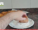 A picture of step 7 of Leche Frita.