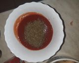 A picture of step 4 of Layered Lentils.