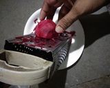 A picture of step 1 of Beetroot Barfi.