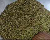 A picture of step 1 of Green Moong Dal Curry.