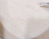 A picture of step 2 of Chocolate Payesh kheer.