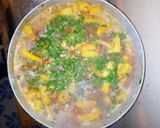 A picture of step 10 of Raw Plantains with Beef.