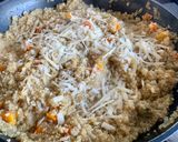 Foto del paso 5 de la receta Risotto de quinoa con habitas y zanahoria