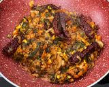 A picture of step 12 of Restaurant Style Lasooni Methi with Spring Onions & Nutty Paste.