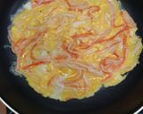 รูปขั้นตอนการทำที่ 1 ของ ข้าวหน้าไข่เจียวเนื้อปูเทียม (天津丼)