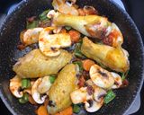 Foto del paso 4 de la receta: Arroz con pollo y verduras con chorizo en Airfryer Cosori