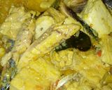 Foto langkah ke 4 dari resep Pindang Masak Santan Pedas.