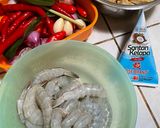 Foto langkah ke 1 dari resep Gulai Udang Tahu Khas Minang.
