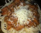 Foto langkah ke 9 dari resep Fetucini Bolognaise easy banget.