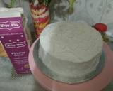 Golden painted choc cake design.... recipe step 15 photo
