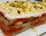 Foto del paso 11 de la receta: Pastel Frío de Salmón, Pimientos de Piquillo y Huevo Mimosa