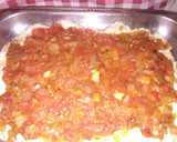 Foto del paso 3 de la receta: Pizza rápida con polvo de hornear🍅