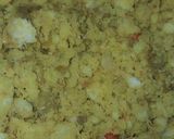 A picture of step 3 of Yam balls.