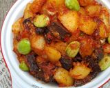 Foto langkah ke 4 dari resep Sambal Goreng Kentang Hati Sapi.