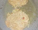 A picture of step 6 of Aloo and chicken burger without bun.