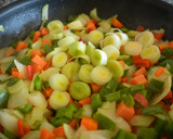 Foto del paso 4 de la receta: Arroz integral con sofrito verduras