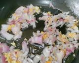 A picture of step 3 of Macaroni with Green Olives.