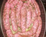 Foto del paso 4 de la receta Salchichas con patatas al horno sabor chimichurri