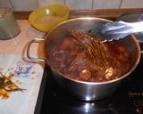 Φωτογραφία βήματος 14 της συνταγής Pasta la victoria siempre! Μοσχαρίσια μάγουλα «χουνκιάρ» με ριγκατόνι