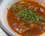 A picture of step 6 of Lamb shank Italian-style stew.