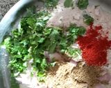 A picture of step 2 of Jowar Masala Roti.. (Juar jo Masala Dohdo in Sindhi).