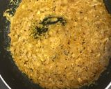 A picture of step 3 of Cheese spinach corn.
