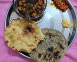 A picture of step 3 of Fenugreek Sabzi.