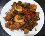 Foto langkah ke 5 dari resep Tahu Tempe kecap pedas.