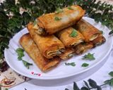 عکس مرحله 12 از دستور اسپرینگ رول اسفناج 😋