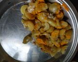 A picture of step 2 of Amla Pickle.