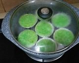 Foto langkah ke 10 dari resep Bika Ambon Pandan ekonomis.