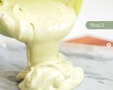 Foto langkah ke 4 dari resep Matcha Swiss Roll Cake.