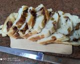 A picture of step 15 of Apple cinnamon sour dough bread.