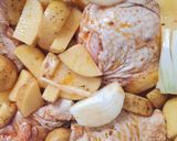 Foto langkah ke 3 dari resep Roasted Chicken & Potato.