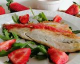 Foto del paso 10 de la receta: Lubina con vinagreta de fresas