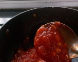 A picture of step 2 of Tomato coconut Halwa.
