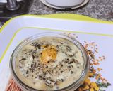 Hình bước làm 2 của món Thịt chưng trứng muối