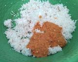 Foto langkah ke 2 dari resep Pare isi pepes kelapa (tidak pahit).