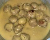 Foto del paso 5 de la receta: Albóndigas en salsa de almendras en Ninja Foodi