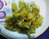 A picture of step 1 of Broccoli and Bison Tallow.