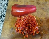 Foto del paso 2 de la receta: Calabacín relleno de atún