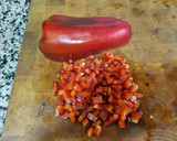 Foto del paso 2 de la receta: Calabacín relleno de atún