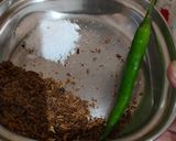A picture of step 1 of Arbi fry.