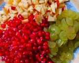 A picture of step 4 of Fruit Custard.