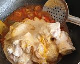 A picture of step 5 of Mutton green qorma.