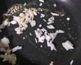 A picture of step 2 of Mediterranean Egg Pizza.