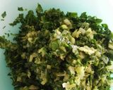 Foto del paso 6 de la receta: Empanadillas de espinacas, queso crema y manzana