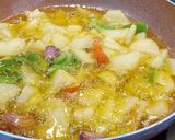 Foto del paso 1 de la receta Bacalao con cebolla caramelizada al horno